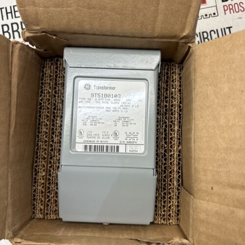 9t51b0103 Transformer 0.075 Kva 120/240 1 Phase 60hz General Electric