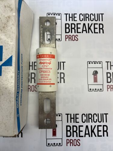 MERSEN-FERRAZ CP500C5 600V CABLE PROTECTOR SPECIAL PURPOSE LIMITER Gould Shawmut