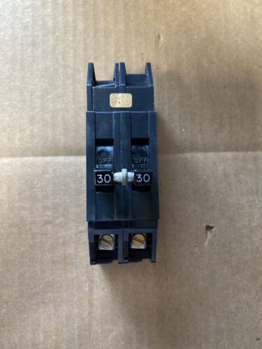 ZINSCO Q230 2 POLE 30 AMP CIRCUIT BREAKER
