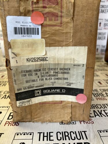 SQUARE D KH26250BC 250A 600V 2pole New In Box