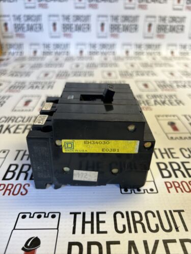 EH34030 Square D SQD Circuit Breaker 3 Pole 30 Amp 480V