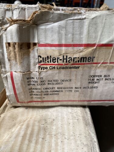 cutler hammer load center CH4L225R 225amp New In Box