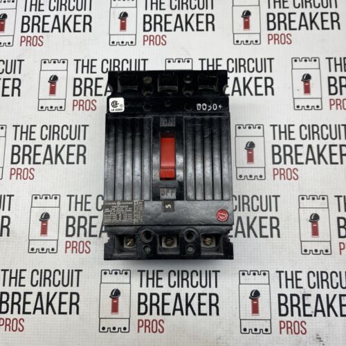 GE THED136035 35 Amp 600 Volt 3 Pole Black Circuit Breaker - Warranty