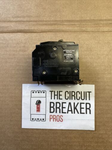Square D QOB320VH 3 pole 20 Amp 240 Volt Bolt On Circuit Breaker 22 kA  Pullouts