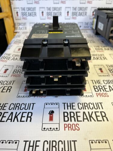 FH36100 SQUARE D 3 POLE 100A 600V CIRCUIT BREAKER NEW SURPLUS WRNTY