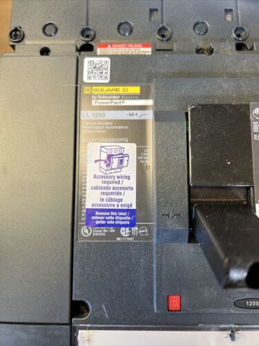 SQUARE D LL 1200 LLL47120D42UO (YQ) 1200amp 4POLE WRNTY New In Box
