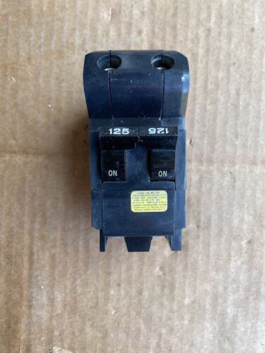 FEDERAL PACIFIC NB2125 2 POLE 125A 120/240V RECONDITIONED TESTED GOOD CONDITION