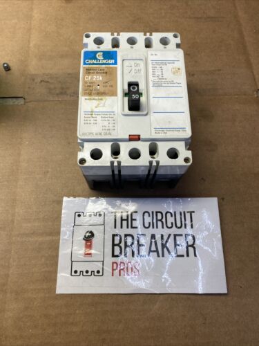 Challenger CF3050 50A 600V 3 Pole Recondition when your warranty