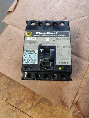 SQUARE D MAG GARD FAP3605016M 50 amp 3P 600V Motor Circuit Protector