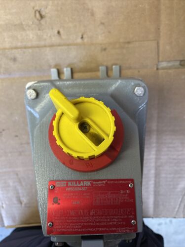 KILLARK VWSQ3034 30A Explosion Proof Receptacle 3w 4p 3 Phase Nema 4X 600v New