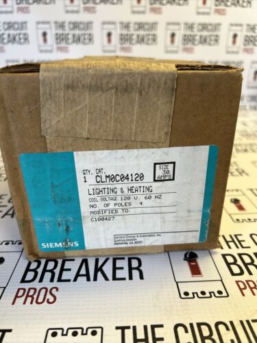 SIEMENS CLM0C04120 / CLM0C04120 (NEW IN BOX) WRNTY