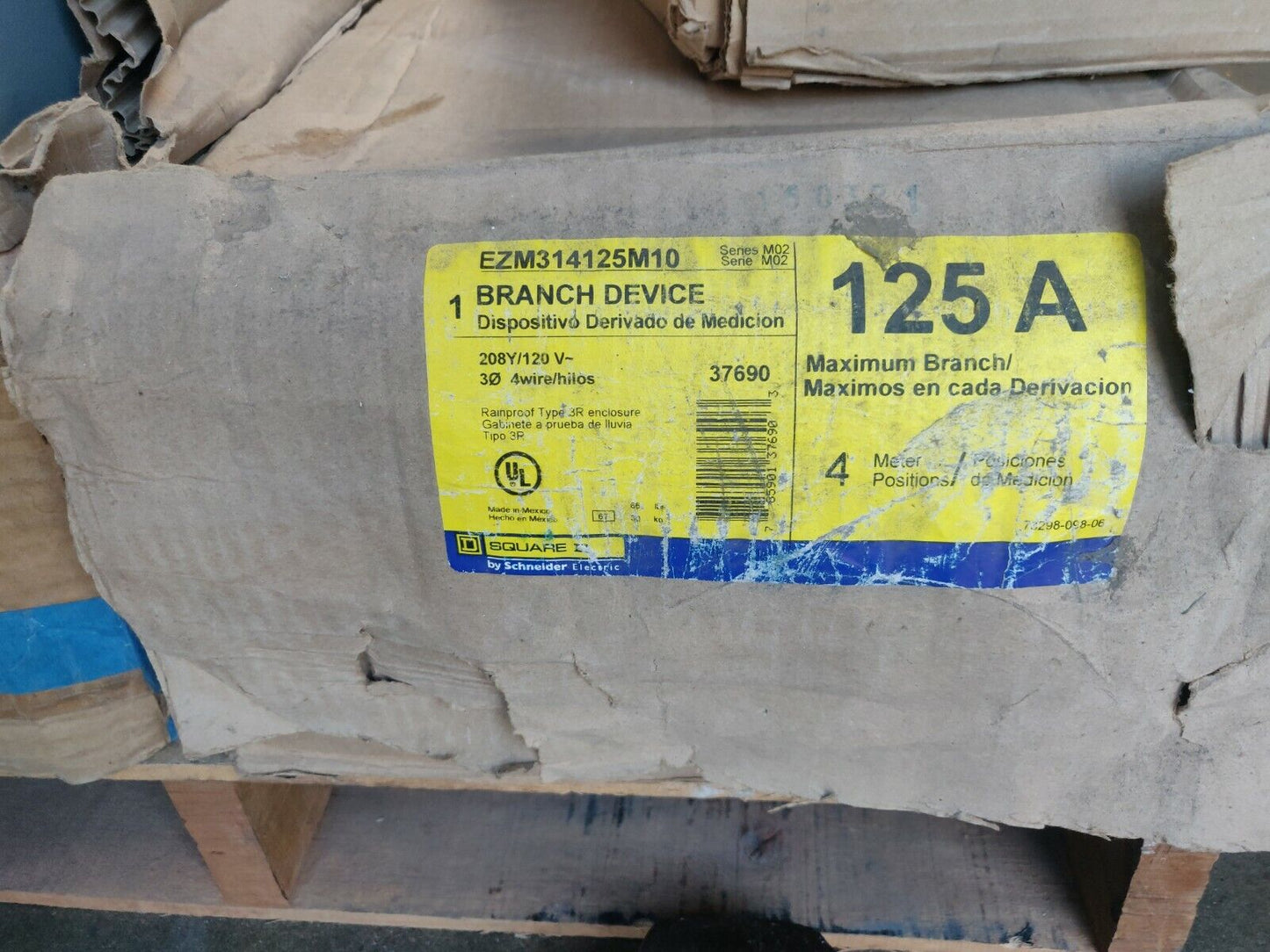 SCHNEIDER ELECTRIC EZM314125M10 / EZM314125M10 (BRAND NEW)