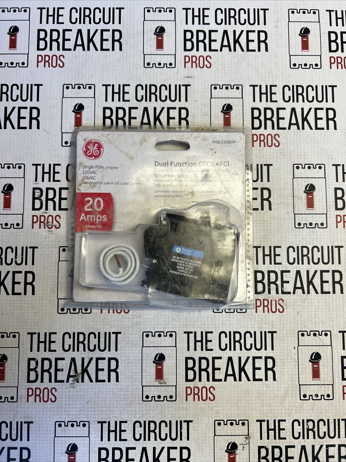 General Electric | THQL1120DFP | 20 Amp | 120 Volt | 1 Pole | Circuit Breaker