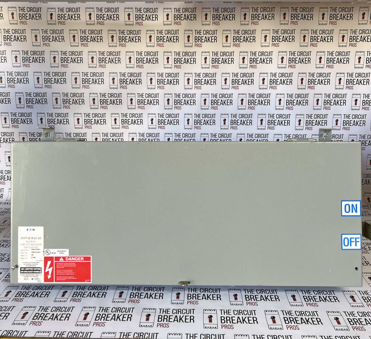 Eaton P3BHKD3350n POW-R-WAY III 350A HKD Breaker New No Box 1YR WRNTY