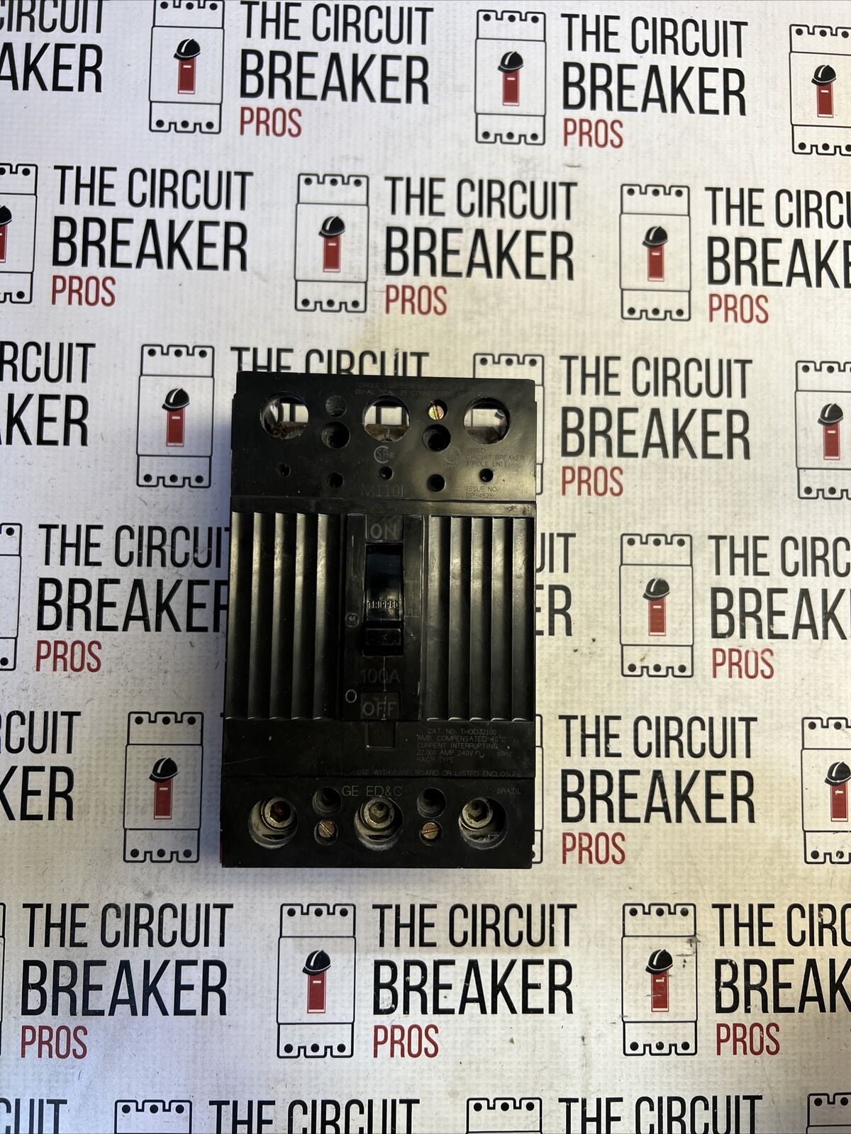 General Electric | THQD32100 | 100 Amp | 240 Volt | 3 Pole | Circuit Breaker