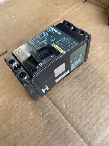 FHL36100 Square D 600V 100A FHL Series Circuit Breaker 3P 3PH Feed Thru LI