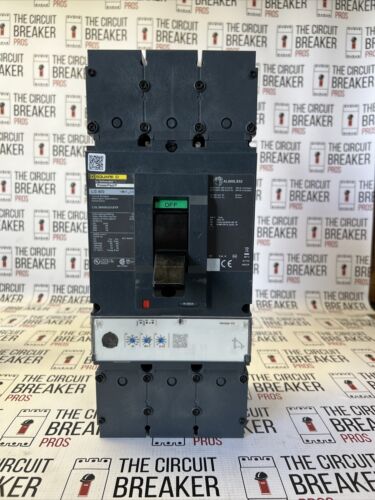 Square D LGL36400U31X 400 Amp, 3 Pole, 600V Circuit Breaker New PULLOUT WRNTY