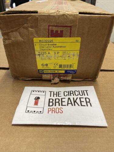 NEW ! SQUARE D I-LINE CIRCUIT BREAKER 225 AMP 240V 3 POLE KC32225