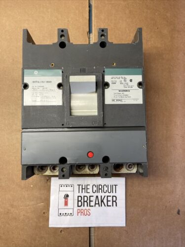 GE TJD432400, 400 Amp, 240 Volt, 3 Pole, 22K, Green Circuit Breaker- WARRANTY