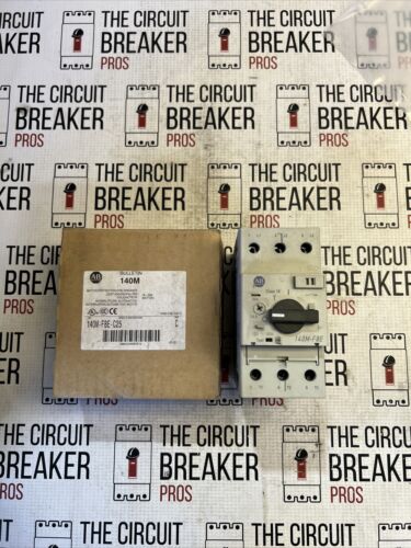 Allen Bradley Motor Protection Overload Circuit Breaker 25A, Part# 140M-F8E-C25