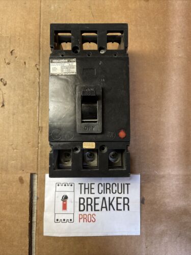 Challenger SF-3-C-100 Circuit Breaker 480v 100a 3 Pole Reconditioned 1yr Wrrnty