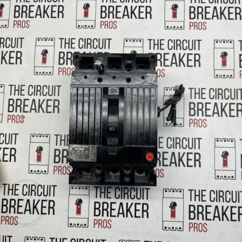 GE Industrial Circuit Breaker TED136080 80A 3 P Breaker