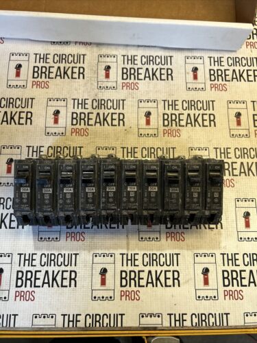 10-THQB1130 GE 1 POLE 30A 240VAC BOLT-ON IN LINE CIRCUIT BREAKER NEW