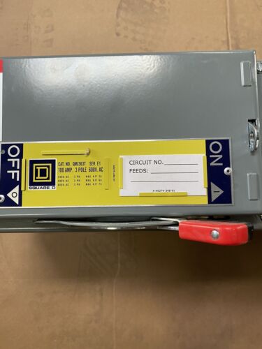 SCHNEIDER ELECTRIC QMJ363T / QMJ363T (BRAND NEW) 1 Switch