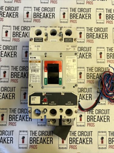 Eaton LGEDC3630NN L630E-DC 630A DC Circuit Breaker & Aux & 400 A Trip WRNTY