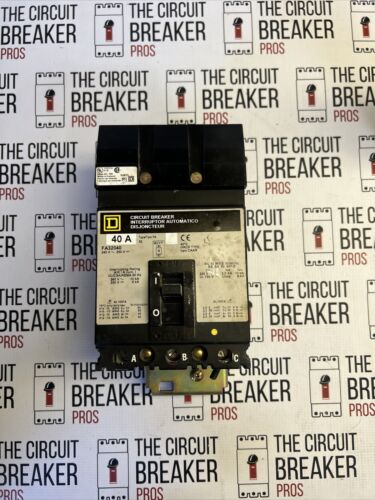 FA32040 Square D Type FA Circuit Breaker 3 Pole 40 Amp 240V