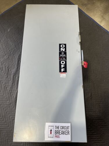 GE TH3366 600A 3P HD 600V FUSIBLE Nema 1 Reconditioned