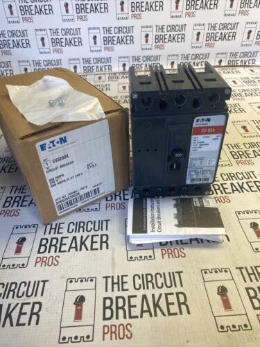 CV3200X EATON CIRCUIT BREAKER 200AMPS 240V 65KA 3POLE NEW Fast shipping