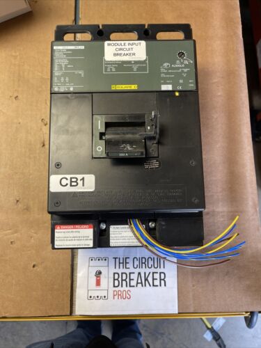 LCL36350 Square D 600V 350A LCL Series Circuit Breaker 3P 3PH Feed Thru LI