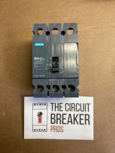 CQD3100 Siemens Molded Case Circuit Breaker 3 Pole 100 Amp 277/480V 14KA NNB