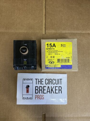 QHB315 Molded Case 15V 240V Circuit Breaker 3Pole QOB Series QHB Circuit Breaker