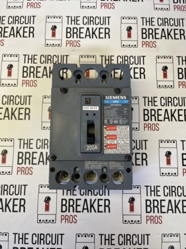 Siemens QR23B200  Circuit Breaker, 200A, 240V, 3Pole New Surplus