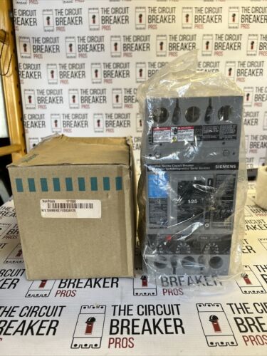 FXD63B125 SIEMENS 3 POLE 150A 600V CIRCUIT BREAKER NEW