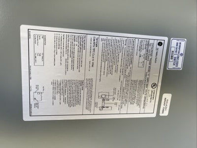 Ge Th4326 600a 240v Disconnect Fusible  3P 4w  1yr Warranty Nema 1 Brand New