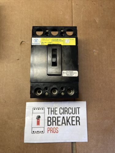 WESTINGHOUSE CIRCUIT BREAKER 125 AMP 240V 3 POLE CAH3125W Reconditioned