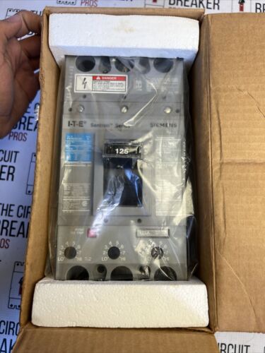 FXD63B125 SIEMENS 3 POLE 150A 600V CIRCUIT BREAKER NEW