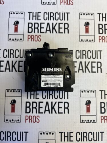 Siemens Q240 2 Pole 40 Amp 120/240VAC Circuit Breaker  NS Large Stock