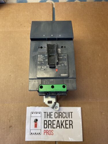 New Surplus SQUARE D BDA34100YYP Circuit Breaker,100A,3P,277/480VAC