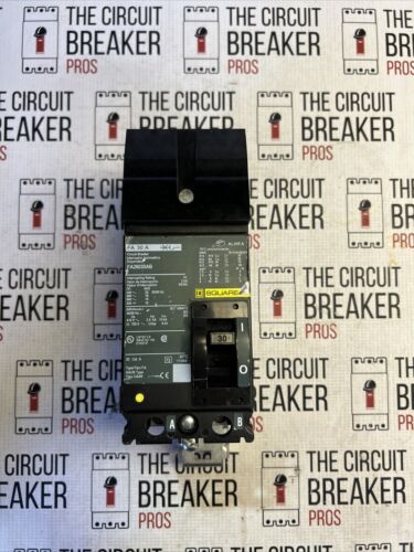 New Square D FA FA26030AB 2 Pole 30 Amp 600V AB Phase I-Line Circuit Breaker NIB