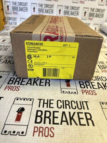 EDB24035 Square D 35 Amp 2 Pole 277V  Circuit Breaker NEW!
