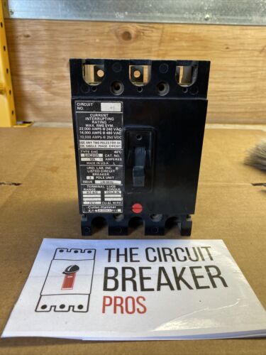 Cutler Hammer EHC3125, 125 AMP, 480 Volt, 3 Pole, Circuit Breaker- WARRANTY