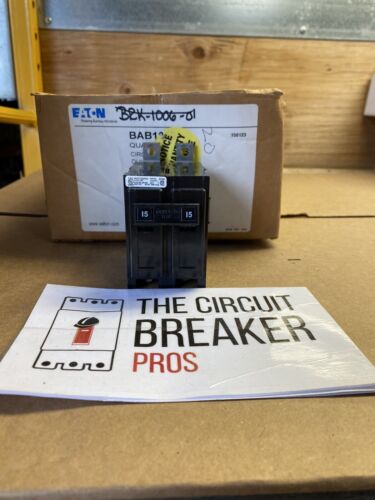 BAB2015 CUTLER HAMMER  CIRCUIT BREAKER 2POLE 15AMP 240V NEW