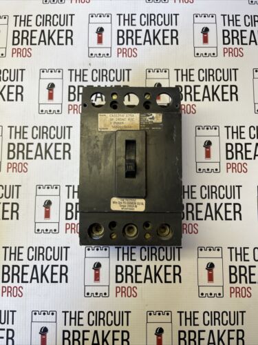 WESTINGHOUSE CIRCUIT BREAKER 175 AMP 240V 3 POLE CA3175X