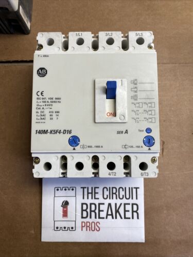 ALLEN BRADLEY 140M-K5F4-D16 / 140MK5F4D16 Recon