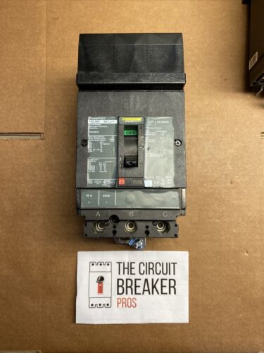 HGA36015 SQUARE D  CIRCUIT BREAKER 15 AMP 3 POLE 240- 600 VAC NEW!