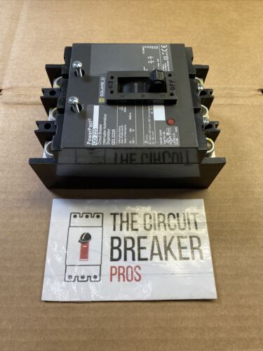 Square D QDL32225 3ph 3 Pole 240v 225 amp Circuit Breaker 1 Year Warranty